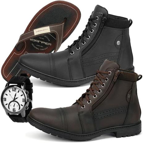 coturno casual masculino