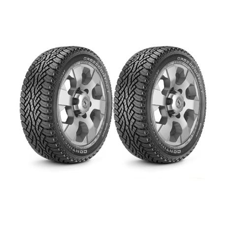 Kit de 2 Pneus Continental Aro 16 205/60R16 92H FR ContiCrossContact AT Menor preço em Kit de 2 Pneus Continental Aro 16 205/60R16 92H FR ContiCrossContact AT