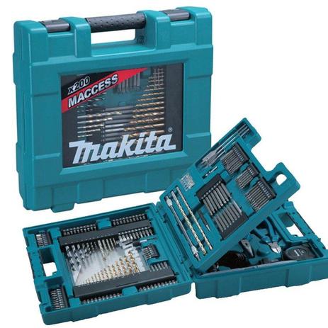 Kit De 200 Brocas E Bits Makita D-37194 Maleta Ferramentas Menor preço em Kit De 200 Brocas E Bits Makita D-37194 Maleta Ferramentas