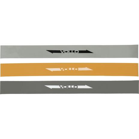 Kit de 3 Faixas Elásticas Circulares Mini Bands - VOLLO VP1007 Menor preço em Kit de 3 Faixas Elásticas Circulares Mini Bands - VOLLO VP1007
