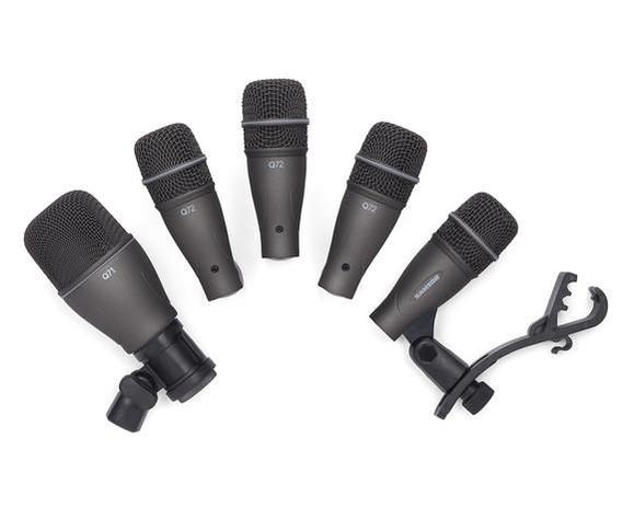 Kit De 5 Microfones Para Bateria Samson DK705 Menor preço em Kit De 5 Microfones Para Bateria Samson DK705