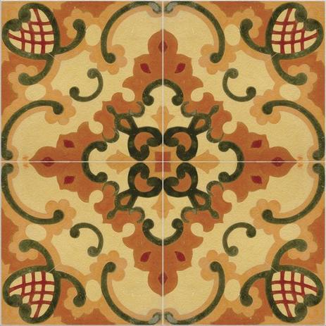 Kit De 5 Unidades Adesivo Azulejo Ladrilho Hidráulico 15x15cm-KAL-07 - Lubrano decor é boa?