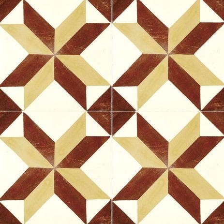 Kit De 5 Unidades Do Adesivo Azulejo Ladrilho Hidráulico 30x30-KAL-10 - Lubrano decor é boa?