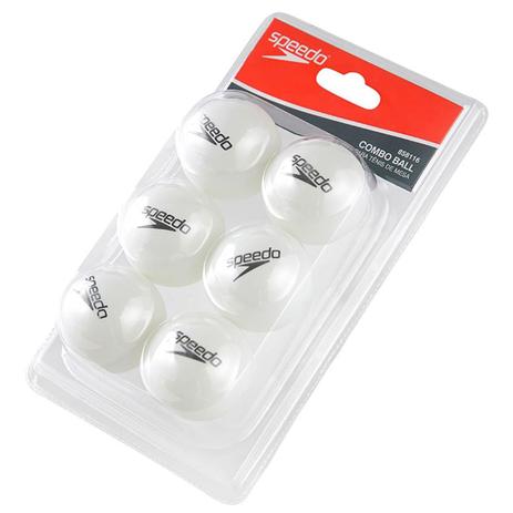 Kit De 6 Bolas Para Tênis De Mesa Combo Ball Branco Speedo é boa?