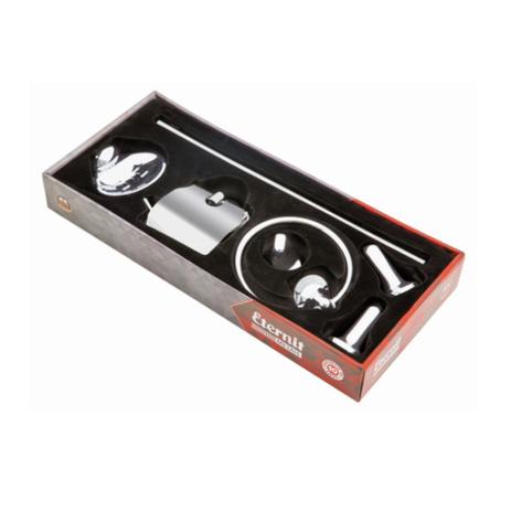 Kit de Acessórios para Banheiro 5 Peças Bourbon Fit Eternit 2005-E61 Menor preço em Kit de Acessórios para Banheiro 5 Peças Bourbon Fit Eternit 2005-E61