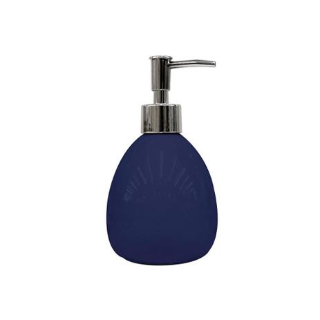 Kit de Acessórios para Banheiro com 4 Peças Azul Marinho - Casanova Menor preço em Kit de Acessórios para Banheiro com 4 Peças Azul Marinho - Casanova