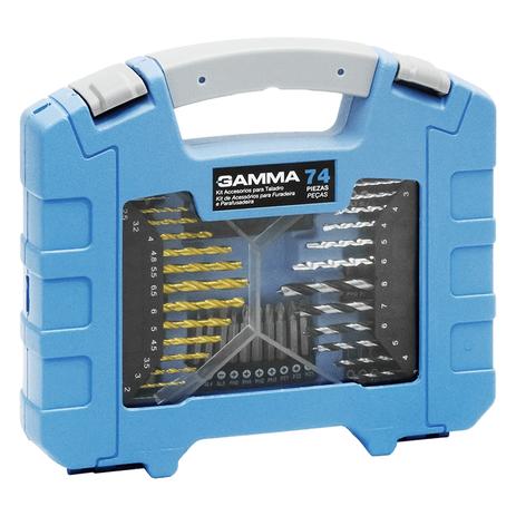 Kit de acessórios para Furadeira e Parafusadeira G19515AC Gamma 74 peças é boa?