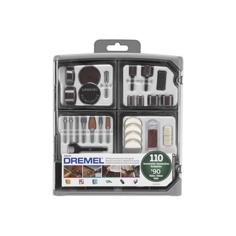 Kit de Acessórios para Micro Retífica com 110 Peças - Dremel é boa?