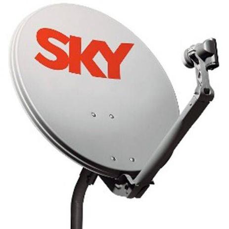 Kit De Antena Parabólica Sky 60 Cm Menor preço em Kit De Antena Parabólica Sky 60 Cm
