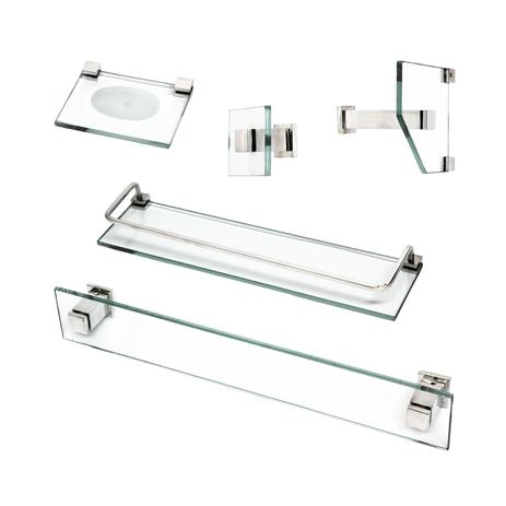 Kit de banheiro em vidro quadra incolor - D' Vittro é ruim? Kit de banheiro em vidro quadra incolor - D' Vittro é boa?