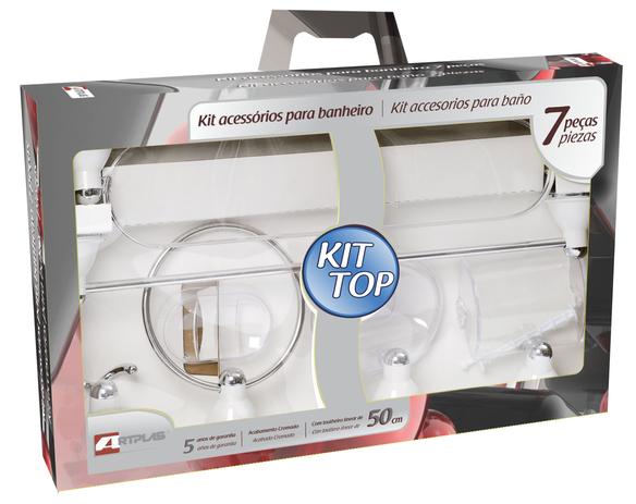 Kit de banheiro Top 7 peças branco - Artplas é boa?