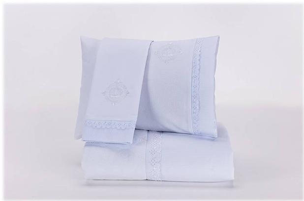 Kit de Berço 4 Peças 100 Algodão Coroa Branca - A.constantini enxoval de bebê é boa?