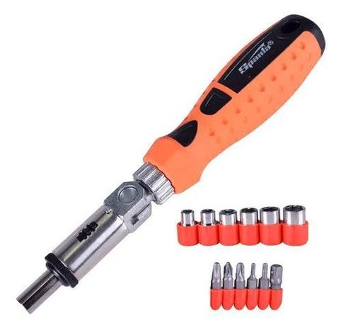 Kit de Bits Ponteiras Soquetes Catraca Reversível 15 Peças - Sparta Menor preço em Kit de Bits Ponteiras Soquetes Catraca Reversível 15 Peças - Sparta