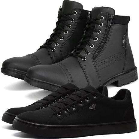Kit de Bota Coturno Casual e Sapatênis Skateboard - SapatoFran - Outros  Moda e Acessórios - Magazine Luiza