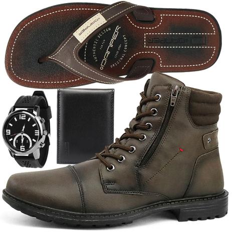 coturno casual masculino