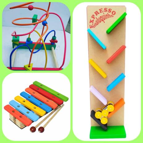Kit de Brinquedos Pedagógicos Primeira Infância - BRINQUE E LEIA Menor preço em Kit de Brinquedos Pedagógicos Primeira Infância - BRINQUE E LEIA