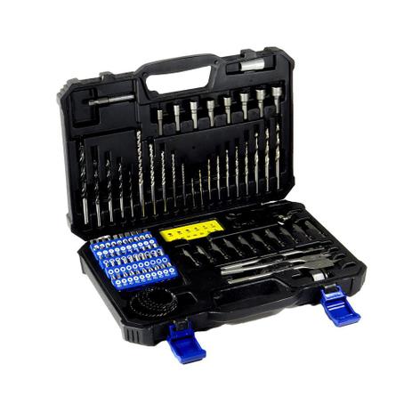 Kit De Brocas Bits Acessórios 110 Peças Com Maleta Good Year Menor preço em Kit De Brocas Bits Acessórios 110 Peças Com Maleta Good Year
