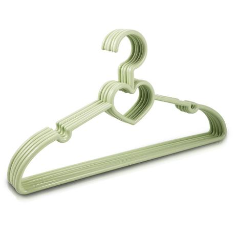 Kit de Cabides Baby - 5 Peças - Verde - Jacki Design Menor preço em Kit de Cabides Baby - 5 Peças - Verde - Jacki Design
