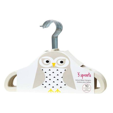 Kit De Cabides Infantis De Veludo 10 Unidades - Nude - 3 Sprouts é boa?