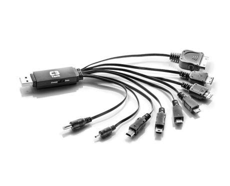 Kit de cabos para Carregador USB - PSPs, iPhones, celulares diversos - C3 Tech UC-09 Menor preço em Kit de cabos para Carregador USB - PSPs, iPhones, celulares diversos - C3 Tech UC-09
