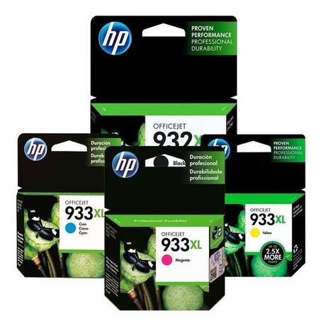 Kit de Cartuchos HP 932xl preto 933xl color Menor preço em Kit de Cartuchos HP 932xl preto 933xl color