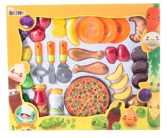 Kit de comidinhas e pizza grande com fruta 36 peças infantil - Belfix é boa?