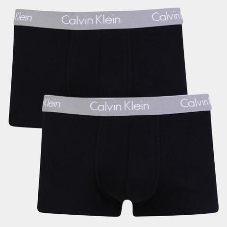 Kit de Cuecas Boxer Calvin Klein Trunk Cotton – 2 Peças