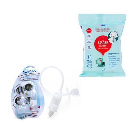 Kit de Cuidados essenciais - Sugador Nasal e Lenços Umedecidos - Licluk é boa?