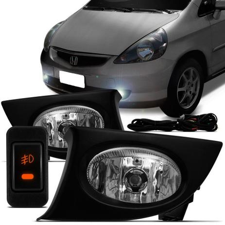 Kit de Farol de Milha Honda Fit 2005 a 2006 com Grades - Orbe é boa?