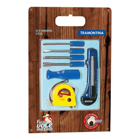 Kit de Ferramentas 6 Peças - Tramontina Menor preço em Kit de Ferramentas 6 Peças - Tramontina