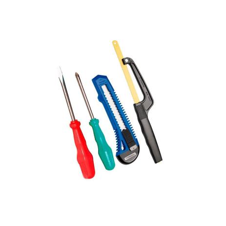 Kit de Ferramentas com 4 Peças - Tramontina Menor preço em Kit de Ferramentas com 4 Peças - Tramontina