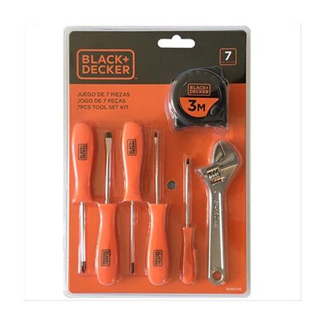 Kit de Ferramentas com 7 Peças Bd80293-840 Black + Decker é boa?