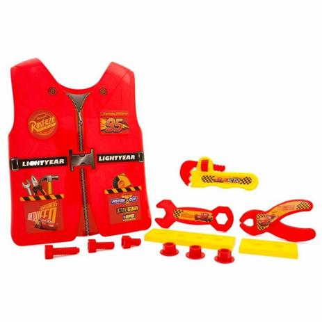 Kit de Ferramentas com Colete Carros 3 Disney - Toyng 29820 Menor preço em Kit de Ferramentas com Colete Carros 3 Disney - Toyng 29820