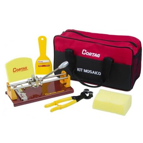 Kit De Ferramentas Para Mosaico Com 5 Peças Cortag. Menor preço em Kit De Ferramentas Para Mosaico Com 5 Peças Cortag.