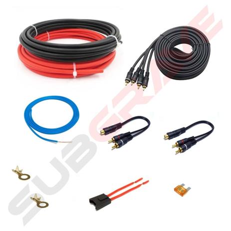 Kit De Fiação Instalação Som Módulo Stetsom Taramps Tl 1500 - SUBGRAVE Menor preço em Kit De Fiação Instalação Som Módulo Stetsom Taramps Tl 1500 - SUBGRAVE