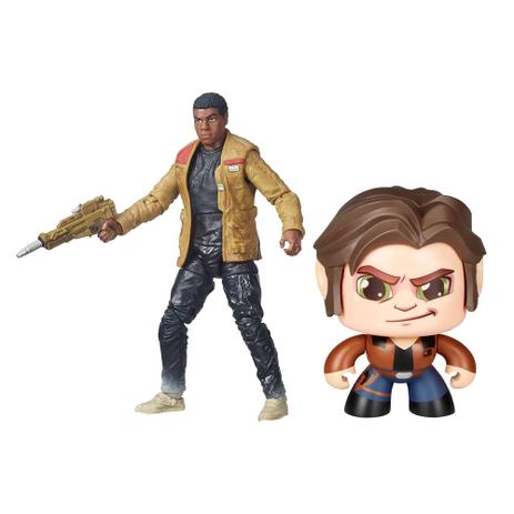Kit de Figuras - Disney - Star Wars - Finn Jaku - Black Series e Han Solo - Mighty Muggs - Hasbro Menor preço em Kit de Figuras - Disney - Star Wars - Finn Jaku - Black Series e Han Solo - Mighty Muggs - Hasbro