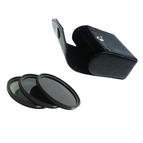 Kit De Filtro Nd2 + Nd4 + Nd8 + Case 52mm Nikon Sony Canon - Oem Menor preço em Kit De Filtro Nd2 + Nd4 + Nd8 + Case 52mm Nikon Sony Canon - Oem