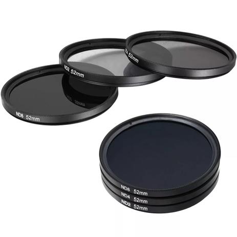 Kit De Filtro Nd2 + Nd4 + Nd8 + Case 82mm Nikon Sony Canon - Oem Menor preço em Kit De Filtro Nd2 + Nd4 + Nd8 + Case 82mm Nikon Sony Canon - Oem