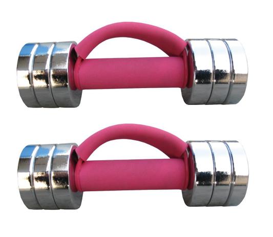 KIT de halteres ajustáveis de 3,5 kgs Rosa Wct Fitness 9000043 é boa?