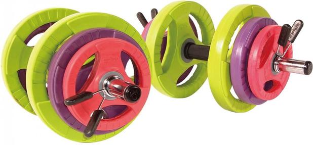 KIT de halteres com Anilhas 20 kgs Wct Fitness 101010 Menor preço em KIT de halteres com Anilhas 20 kgs Wct Fitness 101010