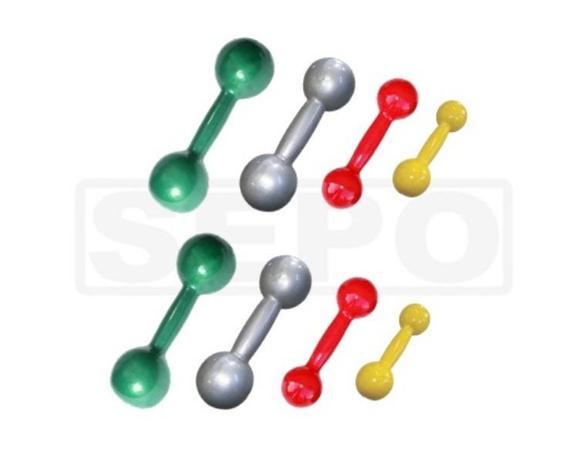 Kit de Halteres Emborrachados Pares de 3Kg, 2Kg, 1Kg e 500g - Sepo - pesos Menor preço em Kit de Halteres Emborrachados Pares de 3Kg, 2Kg, 1Kg e 500g - Sepo - pesos