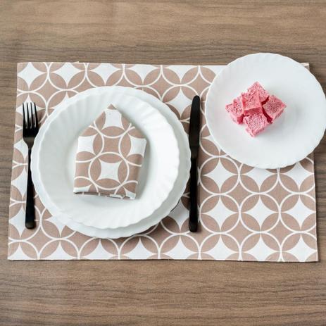 Kit de Jogo Americano com Guardanapo Vision Bege 48x33cm - Etna é ruim? Kit de Jogo Americano com Guardanapo Vision Bege 48x33cm - Etna é boa?