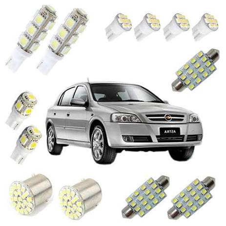 Kit de Lampadas Led Astra Pingo Teto Placa Ré Torpedo Luz Xenon - Mfl é boa?