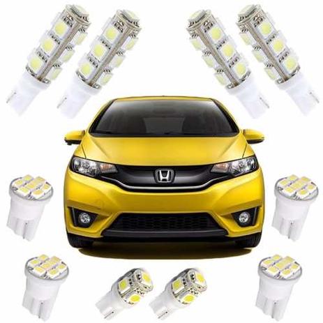 Kit de Lampadas Led Fit 2015 2016 Pingo Teto Placa Torpedo - Mfl é ruim? Kit de Lampadas Led Fit 2015 2016 Pingo Teto Placa Torpedo - Mfl é boa?