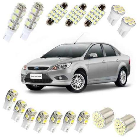 Kit de Lampadas Led Ford Focus Fiesta Xenon Pingo Teto Placa Ré - Mfl é boa?
