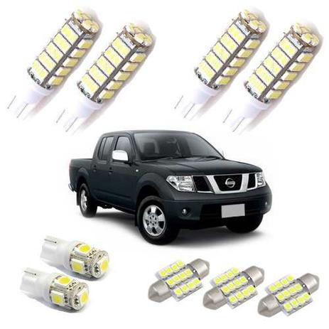 Kit de Lampadas Led Frontier Pingo Farol Teto Torpedo Xenon Ré - Mfl Menor preço em Kit de Lampadas Led Frontier Pingo Farol Teto Torpedo Xenon Ré - Mfl