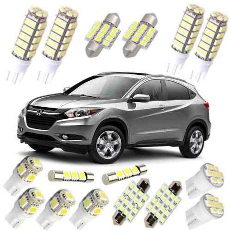 Kit de Lampadas Led Hrv 2015 16 17 18 19 Pingo Teto Placa - Mfl Menor preço em Kit de Lampadas Led Hrv 2015 16 17 18 19 Pingo Teto Placa - Mfl