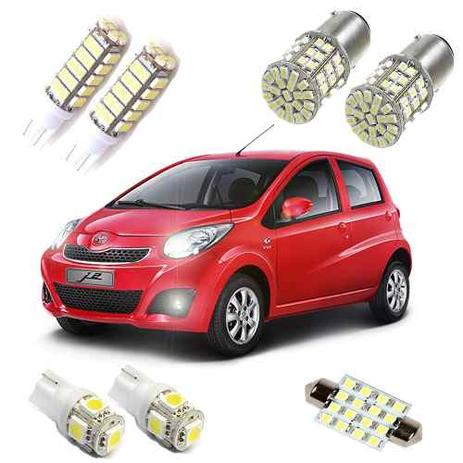 Kit de Lampadas Led Jac J2 Luz Pingo Placa Ré Torpedo - Mfl Menor preço em Kit de Lampadas Led Jac J2 Luz Pingo Placa Ré Torpedo - Mfl