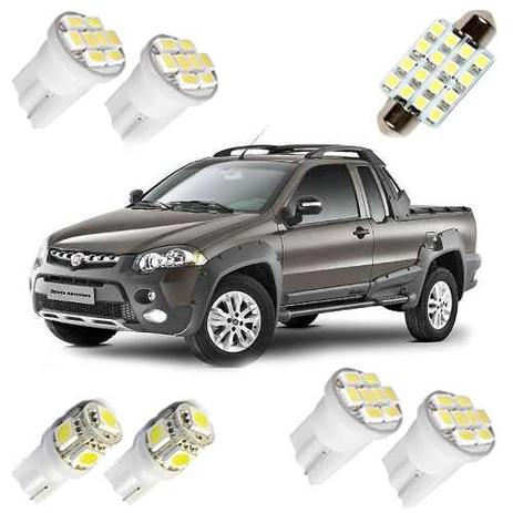 Kit de Lampadas Led Strada 2014 2015 Pingo Teto Placa Ré Xenon - Mfl é boa?