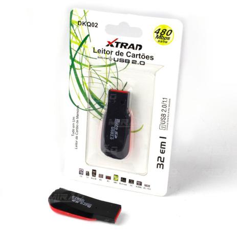 kit De Leitor De Cartões Micro SB Com 10 Unidades - DKQ02 - Xtrad Menor preço em kit De Leitor De Cartões Micro SB Com 10 Unidades - DKQ02 - Xtrad